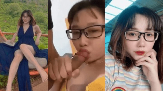 Gái đeo kính dâm lắm anh em ạ - VLXX.AS