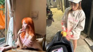 Cho em tóc vàng lên đỉnh mỗi khi đi chơi